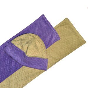 Bundle - Coldwater Creek and green and purple hat &  two sided reversible scarf